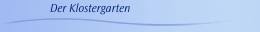 Der Klostergarten